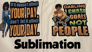 Live sublimating shirts/ I got my Play Button y'all for reaching over 100k subscribers.