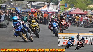 ARENA PERTARUNGAN HONDA SUPRA GTR VS YAMAHA MX-KING - BEBEK 4TAK STD 150CC 16TH ROOKIE - MCR ROUND 4