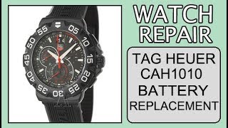 TAG HEUER CAH1010 BATTERY REPLACEMENT