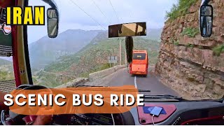 😳🤩Scenic Bus Ride: Exploring the Stunning Chalus Road