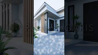 Rumah Minimalis 10x15 Meter Idaman Keluarga #rumahminimalis #rumahgaris #shortsviral  #fyp