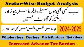 Advance Tax on Wholesalers, Dealers, Distributors & Retailers | Scope | Rates | Budget 2024-2025 FBR