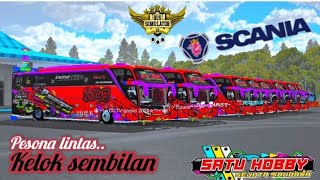 BUSSID DRIFTING KELOK 9 ༺KONVOI JATIM 43༻ #bussimulatorindonesia