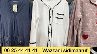 🚨سيدي معروف المستقبل عند wazzani 💥جديد في بجامات لنساء والرجال والأطفال 💥جميع المقاسات ارساليات