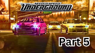 NFS Underground Definitive Edition - (Full Game play & Walk Through) (Part5) 4K 60FPS