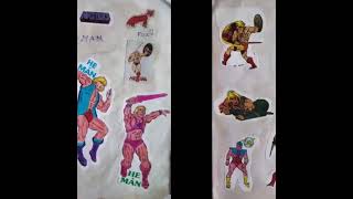 #heman  STICKERS 90s Era