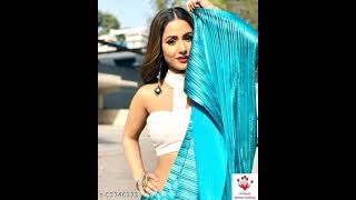 hina Khan stylish saree are here in 🌹 only 850 || #hinakhan #shorts