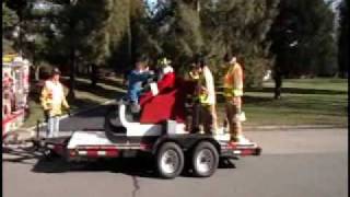 Hillsborough Fire Company # 3 with Santa Claus