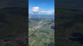 Westlich Kaiserstuhl mit Blick Richtung Vogtsburg / Heimat Deutschland von oben