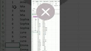 Excel tips - Stop manually adding in numbers for each row with this Excel tip #shorts