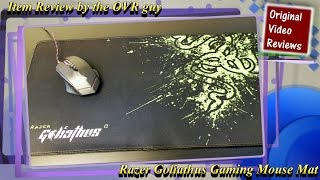 Item review - Razer Goliathus Gaming Mouse Mat