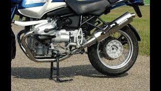 BMW R1150 GS various exhaust system video pack