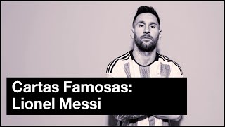 Cartas Famosas (y Bio): Lionel Messi, el Futbolista Único | #Astrología