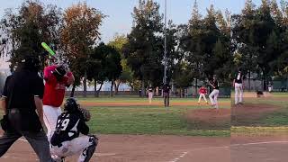 Pitching in Juniors Baseball, kept ball in the infield except against the 15-year old