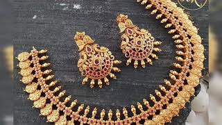 Latest Gold Necklace Designs 10