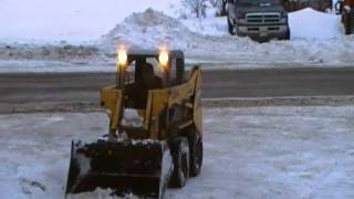 Skidsteer reverse donut