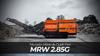 Apresentação do MRW2.85G - Triturador Móvel de Duplo Eixo