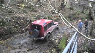 wales laning 23 24 nov 13 115 me getting stuck!