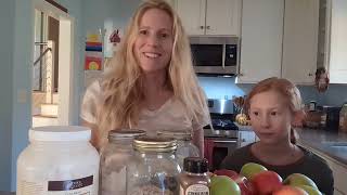 Here's Meg and Chloe with some apple recipe joy!