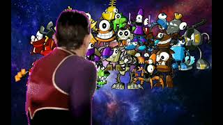 robbie rotten hiding mixels in the space