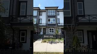 Tour this $900,000 townhouse! #realestate #surreybc #vancouverrealestate