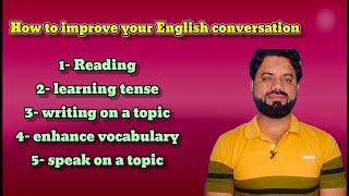 How to improve your English conversation