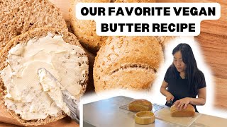 HOW TO MAKE VEGAN BUTTER | 3 INGREDIENTS ONLY