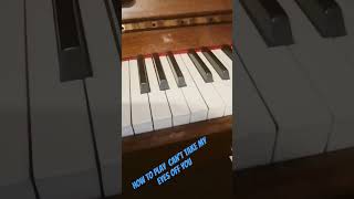 how to play can't take my eyes off you. 👍🙂🎼