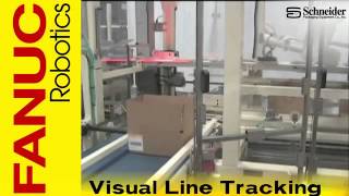 FANUC Robotics   Schneider Carton Case Loading System Using FANUC M 430iA Robot