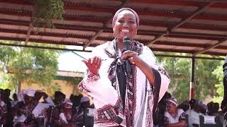 Naomi Wako, Women Rep for Marsabit County Was part of the team that visited Mandera