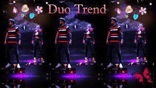 DUO TREND FF × LOVE 🌺🌹 [ XML + CLIP ] ️🙃 DUO XML 😦 FF Duo Xml@AlokikGamer