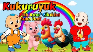 Lagu Kukuruyuk Viral - Pok Ame ame Cilukba Terbaru - Kalau Kau Suka Hati - Ayam Berkokok - Lagu Anak