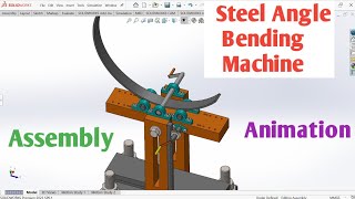 bending Machine |  Solidworks Assembly | Assembly in Solidworks