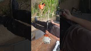 stihl strimmer carb clean time