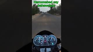 haroonabad sa bahawalpur early morning travel #bullet #travel #automobile #motovlog #bikeride #rider