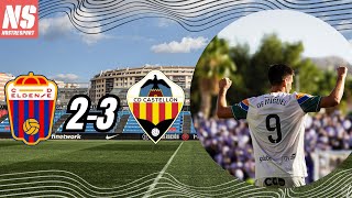 CD ELDENSE 2-3 CD CASTELLÓN: Anàlisi del partit