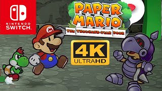 Paper Mario The Thousand-Year Door Remake - Pit of 100 Trial Floor 1-80 (4K)