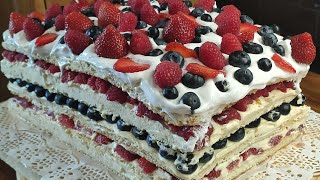 #Gâteau aux #fruits rouges #հատապտուղներով #տոնական #տորթ #торт с #ягодами