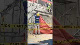 Start Demolition of Existing Exterior Wall#start #demolition #existing #wall #building #construction