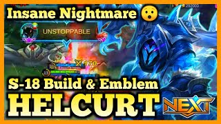 HELCURT BEST BUILD 2020, TOP GLOBAL HELCURT , HELCURT MOBILE LEGENDS, GAMEPLAY MLBB 2020 | SEASON 18