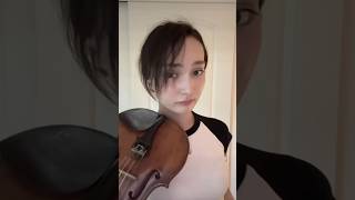 Hotline Bling Billie Eilish on violin #shorts