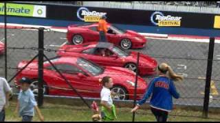 R500 Million worth of Ferraris at Top Gear Festival 2011