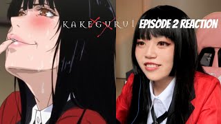 Kakegurui Episode 2 Reaction - ALL THESE GIRLS SO SUSSY...