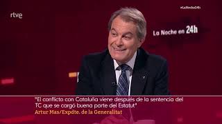 Artur Mas: "Feijóo va a ser uno de los principales beneficiarios de la AMNISTÍA.