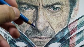 HYPER Realistic Colored Pencil DRAWING Tutorial in Real-Time