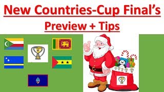 New Countries - Cup Final's preview + Tips #Hattrick