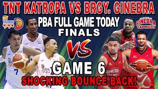 BRGY. GINEBRA vs TNT! Game 6 Finals! PBA Live Full Game Today! Smart Court - 2K24