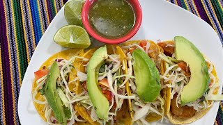 Tacos de camaron