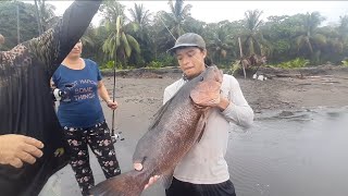 Pesca en barra de parismina