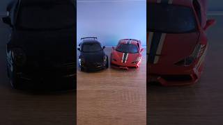 Rivals Porsche 911 GT3 vs Ferrari 458 Speciale 1:18 SCALE